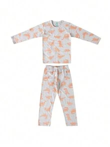 Teen Boys Pajamas - 灰色 - 查看 1