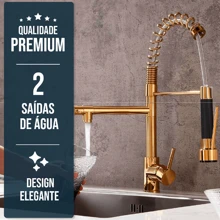 Smart Kitchen Faucets - 金色 - 查看 2
