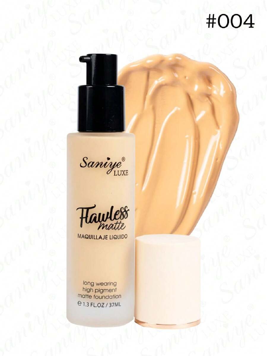Saniye Luxe LS007 Matte Liquid Makeup - Almond - مشاهدة 1