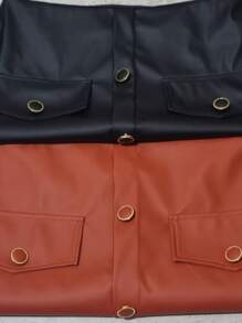 Women Skirts - màu đen - Xem 3