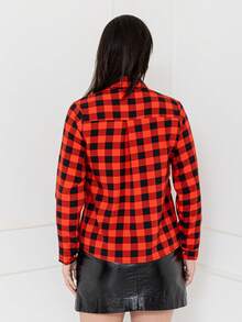 Women Blouses - 紅色 - 查看 2