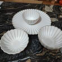 6 piezas de tazones de cerámica con estilo japonés, con acabado de esmalte agrietado