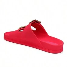 Women Flat Sandals - 粉色 - 查看 3