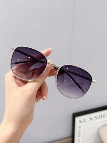 Gafas de moda ovaladas al estilo de celebridades de internet coreanas - A - Ver 7