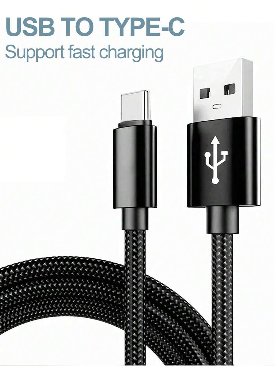 3FT/6FT/1 Meter/2 Meter USB Typ C Ladekabel, USB-C auf USB-A Schnellladekabel, USB A auf Typ C Ladekabel, kompatibel mit iPhone 15/15 Pro/15 Pro Max/15 Plus, kompatibel mit Samsung Galaxy S24/ S24+/ S24 Ultra, S23/ S23+/ S23 Ultra, S22/ S22+/ S22 Ultra, S21/ S21+/ S21 Ultra, S20 S10 S9 S8 - USB auf Typ-C - Übersicht 1