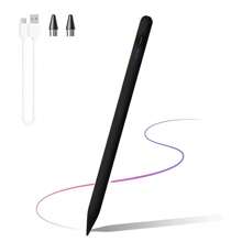 1pc Universal Capacitive Touch Pen, Compatible With IOS/HarmonyOS/Android Systems (Black/White), Anti-Interference, Fast Charging, Continuous Touch, Long-Lasting Battery Gifts For Mother, Family, Friends, Kids, Birthday, Holiday - Multicolor - View 9