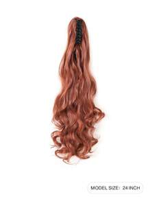 Claw Clip Ponytail Extension Body Wave Clip In Ponytail Hair Extensions Long Ocean Wave Pony Tails For Women Extensions Wave Hairpiece