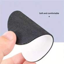 10入組鞋底防滑貼，橡膠鞋墊，防滑修補，更換貼片，自粘式鞋底保護貼 - 黑色 - 查看 3