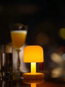 1入組桌上夕陽夜燈，現代極簡氛圍燈，適用於裝飾客廳、臥室、餐廳、酒吧櫃臺、節日禮品 - 米色 - 查看 7