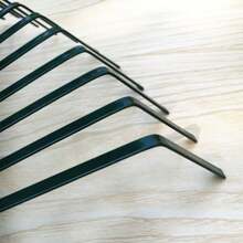 1pc 22-Tooth Rake With Wooden Handle, Steel Wire Leaf Rake, Garden Rake, Gardening Tool, Lawn & Garden & Yard Cleaning,Garden Tools, Gardening Tools For Garden - Green - View 5