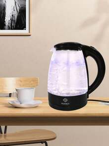 Tempered Glass Electric Teapot, Electric Water Kettle, Glass Jug For Heating Water With A Capacity Of 2 Liters - Visão 9