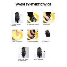 夾式助理前瀏海合成髮延伸件，自然蓬鬆的假劉海髮夾，適用於女性市面，附太陽穴部分的髮片，日常佩戴的仿劉海