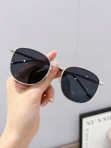 Gafas de moda ovaladas al estilo de celebridades de internet coreanas - A - Ver 12