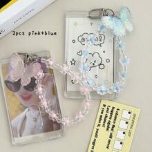 1入組透明辦公卡套 - 無色 - 查看 13