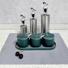 Classic Grip Shelf Liner Non-Adhesive,Strong Grip Non Slip Shelving Liner For Kitchen Cabinets,Easy Install Storage,Drawers,Shelves Kitchenware Tableware Liners - Grey - View 4