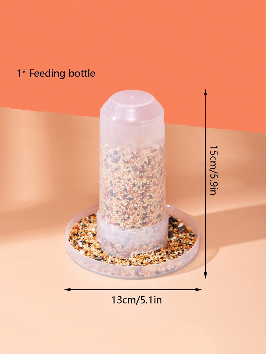 1pc Automatic Bird Feeder & Water Dispenser, Used For Lutino Cockatiels