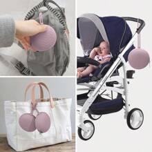 PopLittleOne 1 Máy Tính Silicon Cho Bé Núm Vú Giả Giá Đỡ 100% Cho Bé Silicon Mềm Hộp Đựng Hộp Núm Vú Giả Ốp Lưng Túi Dành Cho Trẻ Sơ Sinh Phụ Kiện - Màu Hồng baby - Xem 8