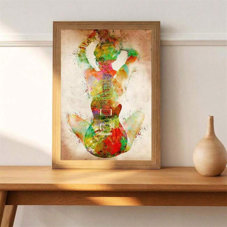 1pc Retro Art Music Poster Antique Art Recording Machine Art Music Wall ...