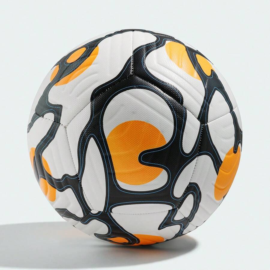 1 szt. Profesjonalny europejski trening piłkarski PU Piłka nożna, rozmiar 5, odpowiednia dla graczy i meczów z 1 szt. Igłą inflatora i siatką do piłki nożnej