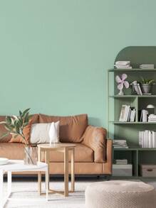 1 miếng giấy dán tường tự dính họa tiết mờ cổ điển với họa tiết vải giả, màu trơn, tự làm, không thấm nước, chống ố, dễ lau chùi, bóc ra và dán, dùng để trang trí nhà cửa, nhà bếp, tủ, nền phòng, tân trang, trang trí, giấy dán tường, nhãn dán tường, nhãn dán cải tạo, tấm ốp tường bóc ra, giấy dán tường, vật dụng trang trí mùa xuân làm mới ngôi nhà của bạn, nhãn dán trang trí Rama - Nhiều màu - Xem 33