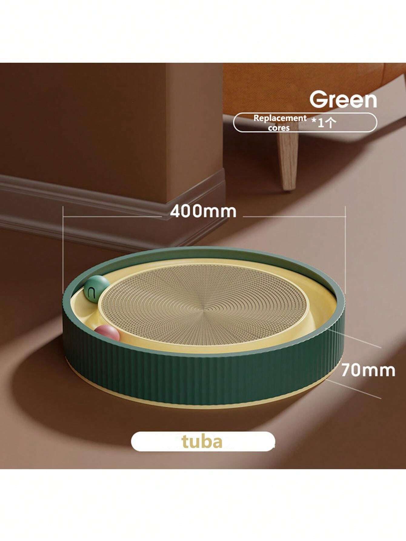 Magic Cat's Bell Corrugated Paper Scratcher Board, Durable And Non