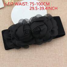 1 chiếc thắt lưng co giãn hình hoa hồng và hoa đôi cho váy của phụ nữ, thắt lưng co giãn cho lễ Halloween - Nhiều màu - Xem 24