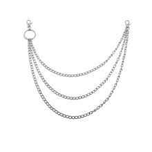 Jeans Chain Accessory Waist Chain Decoration Pants Hanging Metal Chain Decoration Summer, School