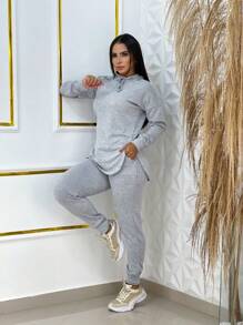 Conjunto Lanzinha casual moda feminino novidade festa outono inverno lançamento