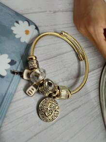 BRACELET WITH CHARMS AND CHARMS - 2 - View 2