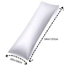 Bedding Full Body Pillow For Adults 20 X 54 Inch Long Pillow For Sleeping, Large Pillow Insert For Side Sleepers - Grey - View 2