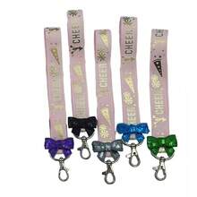 5pcs Cheerleader Keychain With Bowknot & Ribbon, Cheerleading Gift - Multicolor - View 19