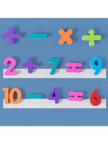 Madera de colores letras y números cognitiva juego rompecabezas rompecabezas rompecabezas tablero Educación temprana de los niños juguetes de bloques de construcción educativa - numérico - Ver 4