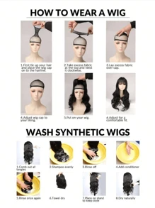 Short Wavy Black Wig With Bangs Women Curly Bob Hair Wigs Heat Resistant Synthetic Wig Daily Party Cosplay Use