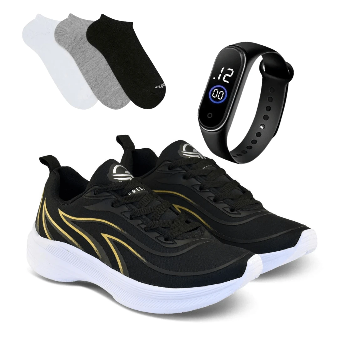 Men Sneakers - màu đen - Xem 1