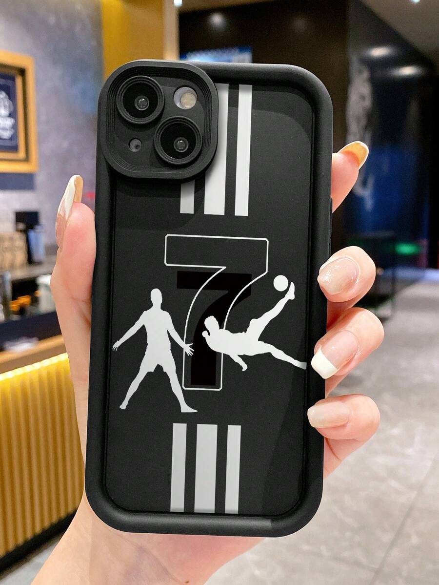 Regali per il fidanzato Custodia protettiva dipinta a mano con motivo da calcio di stile nuovo e di alta qualità, con sensazione di pelle incava-convessa e spessore aumentato, compatibile con iPhone 15, iPhone 15 Pro Max, Apple P13, P14, Custodia morbida da donna per P11, P12 anti-caduta XS, XR, 78P, 78GES2, Samsung A50, A12, A32, A52, A72, A51, A21S, A13, A14, S22 Ultra, S23, A33, A53, S20 FE, Mi Redmi 11 Youth, 12 Pro, 12/12X, Note 11, 9a, 9c, Polox3nfc, Redmi 10, Redmi 9, Note 9, 12c, Note 11Pro, Redmi 10c, Note 8 Pro - Multicolore - Visualizzare 1