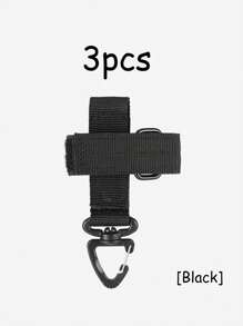 Multifunctional Glove Hook Carabiner, Outdoor Keychain, Tactical Gear Clip Fixed Bag Waist Belt Keychain Glove Rope Fixing Hook Camping - Multicolor - View 14