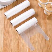 100/300pcs Durable And Tear-Resistant Food Storage Bags For Fruits And Vegetables, Suitable For Outdoor Cooking And Kitchen Use