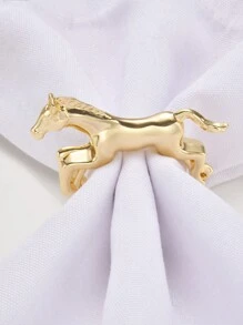 Animal Series Napkins Rings 2/4piece Set Metal Napkin Rings Buckles Dinner Table Decor Napkin Holder For Table Setting Napkin Ring For Wedding,Camping, Festival,Party - Multicolor - View 22