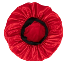 Ngủ , Mềm mại Mượt Với Đàn hồi Ban nhạc Cho Tóc Xoăn , Xa ten Đối với phụ nữ , Thoáng khí Lụa Dreadlock - Hồng - Xem 6