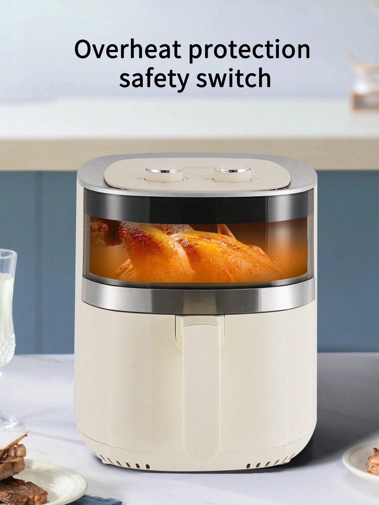 Winning Star نجم الفوز، قدر قلي هوائي سعة 5.5 لتر...