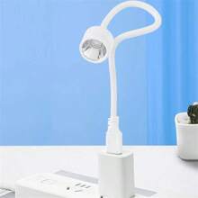 Mini UV LED Nagel Aushärtelampe biegbar USB Licht für schnelles Trocknen von Wimpernverlängerungskleber, Nagellack, Gel Maniküre Werkzeug
