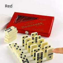 28pcs Domino Double Six Game Set Domino Board Game Board Game PVC Packaging(Don't Shoot If You Think It's Too Small) - Multicolor - View 4