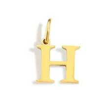 1pc Simple Fashion Golden 26 Alphabet Letters Pendant, DIY Bracelet/Necklace Pendant, Creative DIY Jewelry Making Accessories
