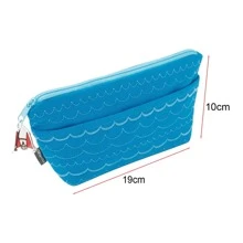 Estojo para lápis/ bolsa de maquiagem Moisés Dividindo o Mar Vermelho - Inspire um estilo fiel com armazenamento inteligente, ideal para escritório, escola e muito mais! - Castanho - Visão 2