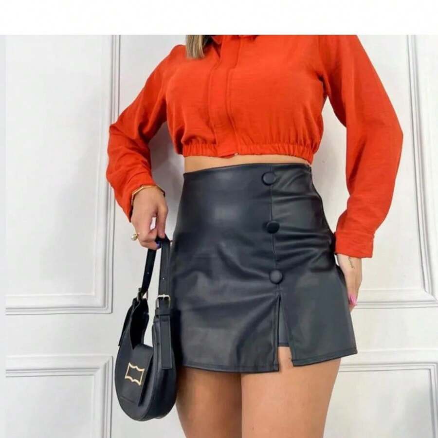 Women Skirts - màu đen - Xem 1