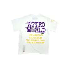 Travis Scott Astroworld LA Exclusive White Tee (93665-125) Men's Size XL-3XL - Multicolor - View 2