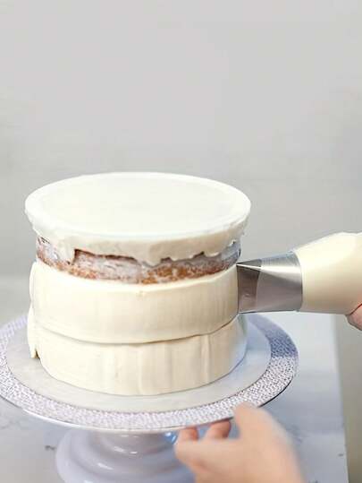 2pcs/5pcs/10pcs Icing Piping Frosting Tips, Large, For Cake Buttercream Decorating, XL Stainless Steel Reusable, Speed Up Working On Large Surface