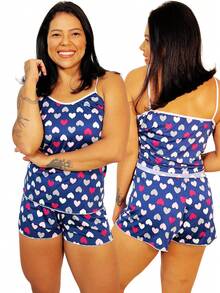 Women Pajama Sets - 彩色 - 查看 3