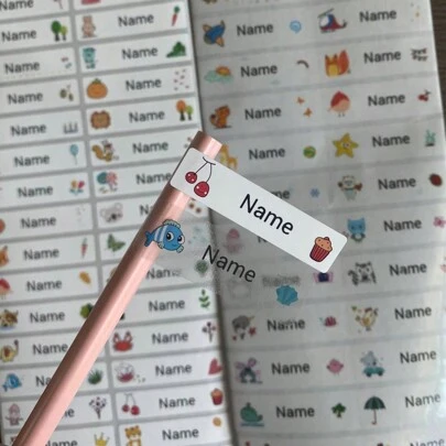 30-60-120-180-240-360 Sheets/Set Customized Personal Name Decals Cartoon Cute Personalized Name Stickers,Multi-Functional,Reusable,Ornamental,Exquisite,Stylish,Adorable,Colorful,Cute,Funny,Custom,Personalized,Customized,Unique,Ideal Gifts For Her,Ideal Gifts For Him,For Anniversaries,For Birthdays,Desert Fall Cozy,Haunt Your Home