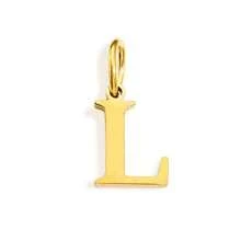 1pc Simple Fashion Golden 26 Alphabet Letters Pendant, DIY Bracelet/Necklace Pendant, Creative DIY Jewelry Making Accessories